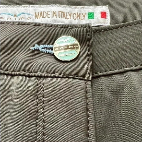 Animo Equestrian Clothing Made In Italy Brown Pants. - Picture 4 of 14